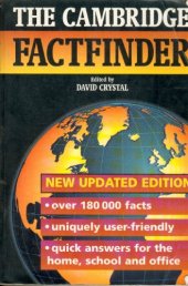 book The Cambridge Factfinder Updated edition