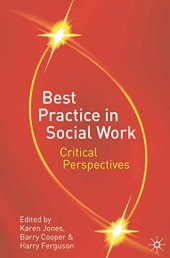 book Best Practice in Social Work: Critical Perspectives