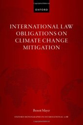 book International Law Obligations on Climate Change Mitigation