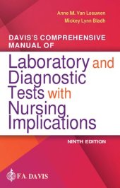 book Davis's Comprehensive Manual of Laboratory and Diagnostic Tests