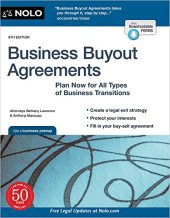 book Business Buyout Agreements: Plan Now for All Types of Business Transitions