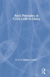 book Basic Principles of Civil Law in China