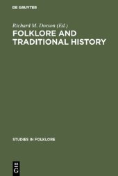 book Folklore and Traditional History