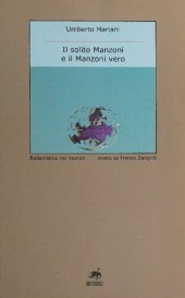 book Il solito Manzoni e il Manzoni vero