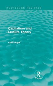 book Capitalism and Leisure Theory