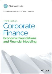 book Corporate Finance: Economic Foundations and Financial Modeling