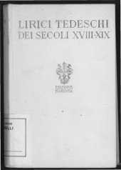 book Lirici tedeschi dei secoli XVIII-XIX