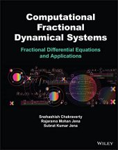 book Computational Fractional Dynamical Systems: Fractional Differential Equations and Applications