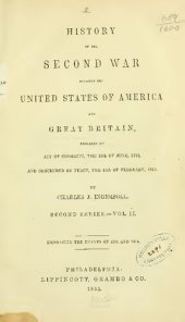 book History of the Second War between the United States and Great Britain