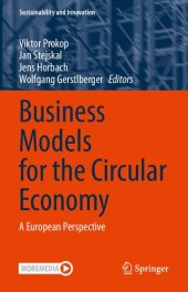 book Business Models For The Circular Economy: A European Perspective