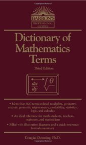 book Dictionary of Mathematics Terms 