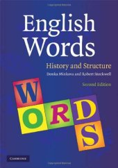 book English Words: History and Structure