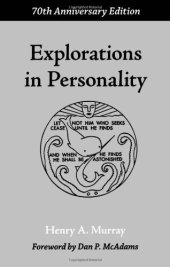 book Explorations in Personality