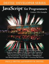 book JavaScript for Programmers