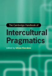 book The Cambridge Handbook of Intercultural Pragmatics