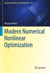 book Modern Numerical Nonlinear Optimization