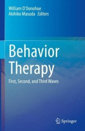 book Behavior Therapy: First, Second, and Third Waves