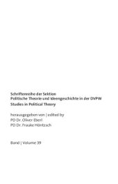 book Das Politische (in) der Politischen Theorie