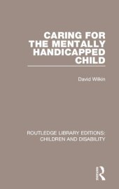 book Caring for the Mentally Handicapped Child