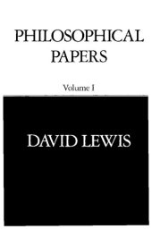 book Philosophical Papers (Volume 1)