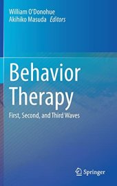 book Behavior Therapy: First, Second, and Third Waves