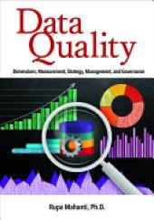 book Data Quality: Dimensions, Measurement, Strategy, Management, and Governance