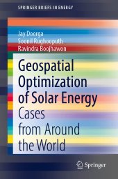 book Geospatial Optimization of Solar Energy: Cases from Around the World