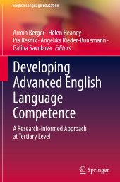 book Developing Advanced English Language Competence: A Research-Informed Approach at Tertiary Level