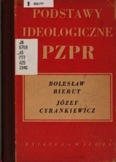 book Podstawy ideologiczne PZPR