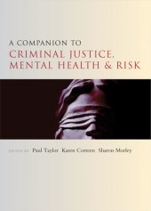 book A Companion to Criminal Justice, Mental Health and Risk