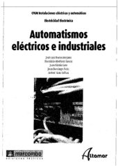 book AUTOMATISMOS ELECTRICOS E INDUSTRIALES