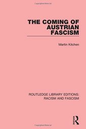 book The Coming of Austrian Fascism