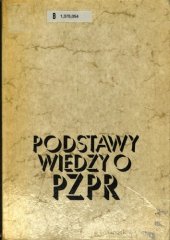 book Podstawy wiedzy o PZPR