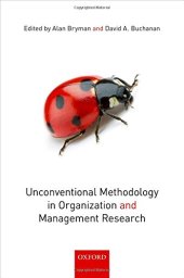 book Unconventional Methodology in Organization and Management Research