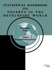 book Statistical Handbook on Poverty in the Developing World