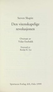 book Den vitenskapelige revolusjonen