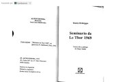 book Seminario de Le Thor 1969