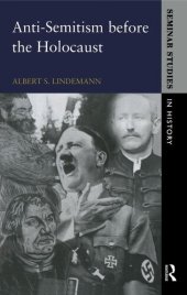 book Anti-Semitism before the Holocaust