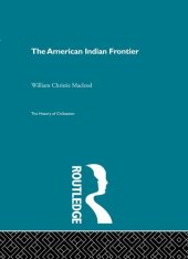 book The American Indian Frontier