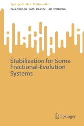 book Stabilization for Some Fractional-Evolution Systems