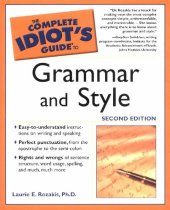 book The Complete Idiot's Guide to Grammar and Style