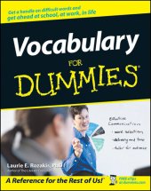 book Vocabulary For Dummies