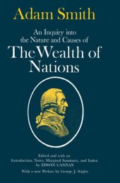 book An Inquiry into the Nature and Causes of the Wealth of Nations