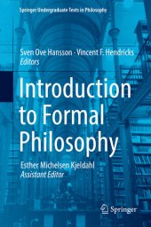 book Introduction to Formal Philosophy