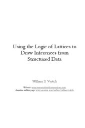 book Using the Logic of Lattices to Draw Inferences from Structured Data