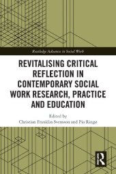 book Revitalising Critical Reflection in Contemporary Social Work Research, Practice and Education