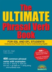 book The Ultimate Phrasal Verb Book for ESL & EFL Students