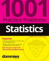 book Statistics: 1001 Practice Problems For Dummies (+ Free Online Practice)