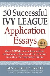 book 50 Successful Ivy League Application Essays