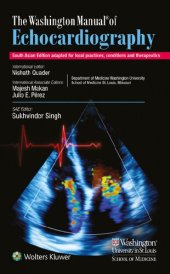 book The Washington Manual of Echocardiography (South Asian Edition)